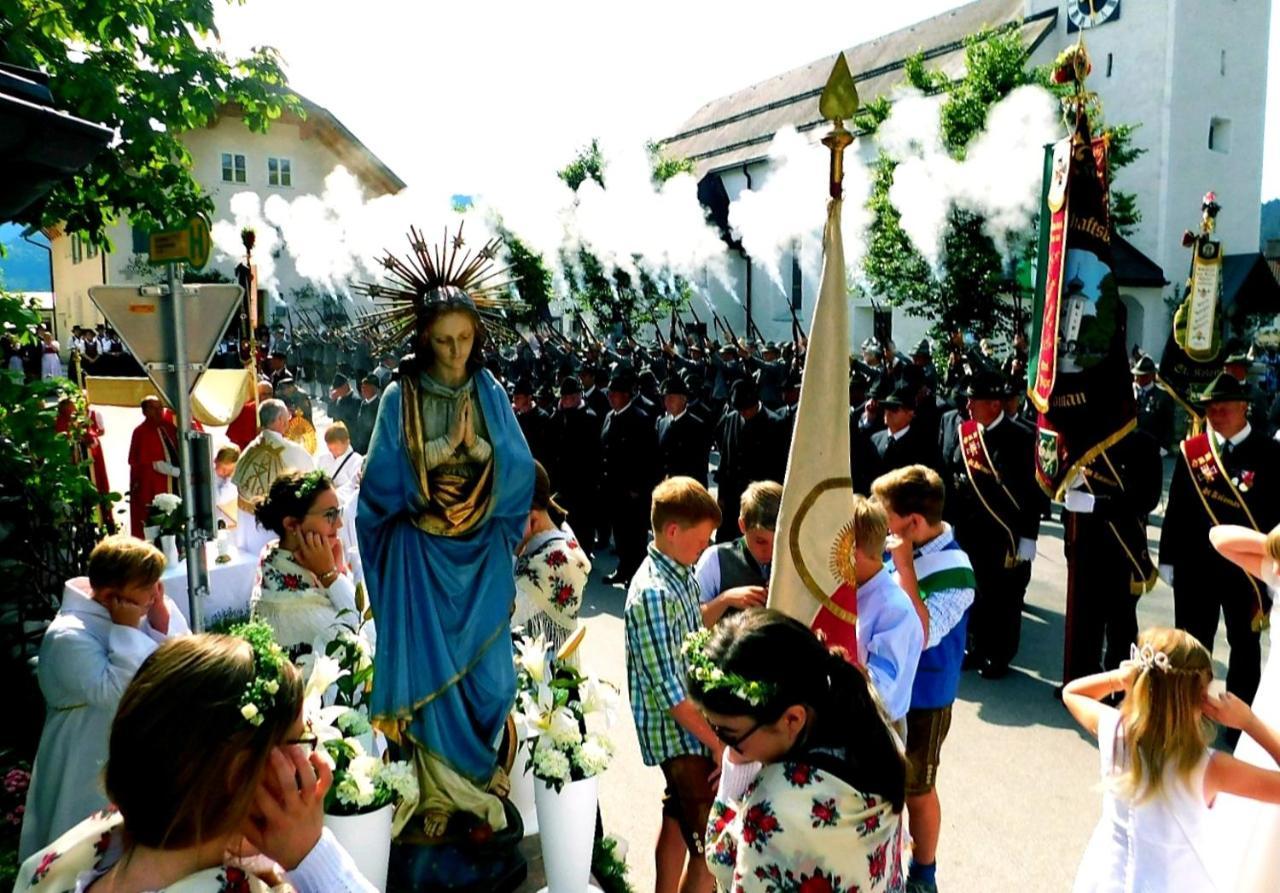 Tauglerei Appartement Enzian In Den Zauberbergen Sankt Koloman Dış mekan fotoğraf